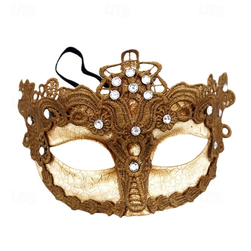 Halloween Mask Venetian Mask The Phantom of the Opera Couples 2 PCS Carnival Mask Adults' Unisex Halloween Carnival Mardi Gras Party Evening Wear Masquerade Prom Easy Halloween Costumes Dress Up4
