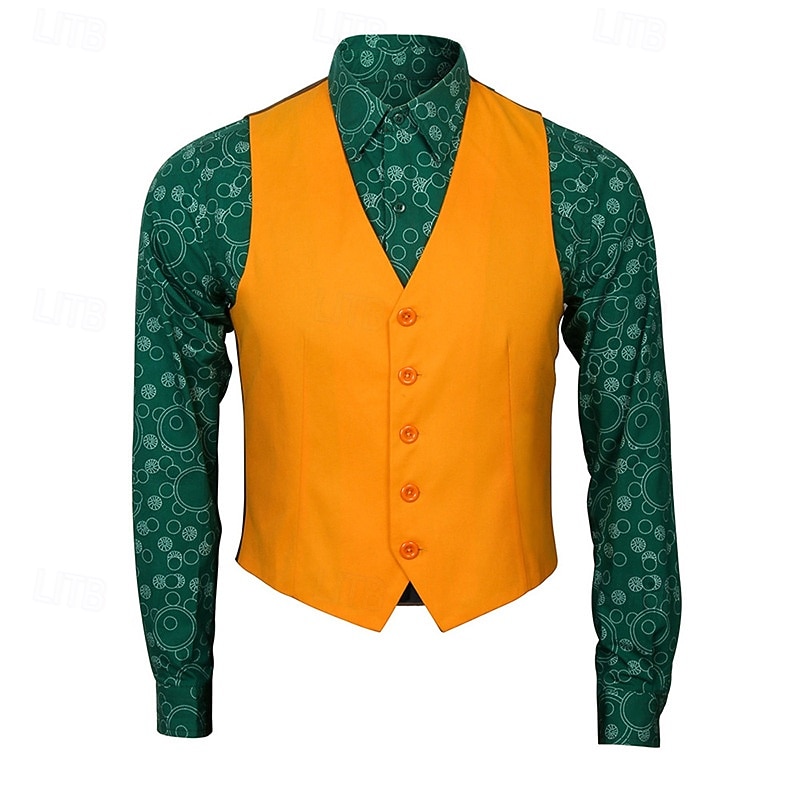 Joker Joker: Folie à Deux Joker Outfits Suits & Blazers Costume Party Movie Cosplay for Men's Adults' Halloween Carnival Performance Party4