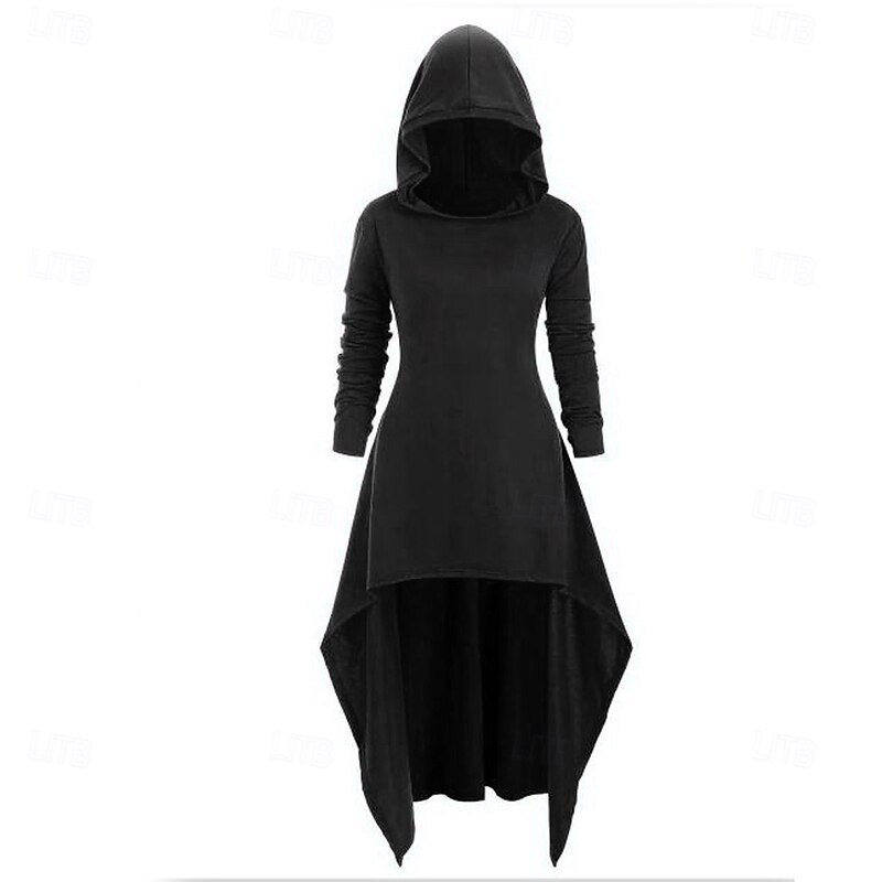 Medieval Renaissance Cocktail Dress Prom Dress Outlander Elven Fancy Dress Women's Viking Fantasy Halloween Carnival Masquerade LARP Ren Faire Festival Adults' Dress3