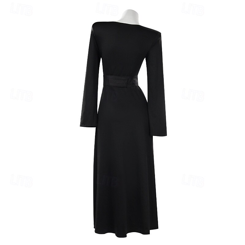 Ghost Bride Lydia Deetz Halloween Dress Beetlejuice Horror Movie Cosplay Costume Adults' Women's Masquerade Party / Evening Easy Halloween Costumes Dress Up3