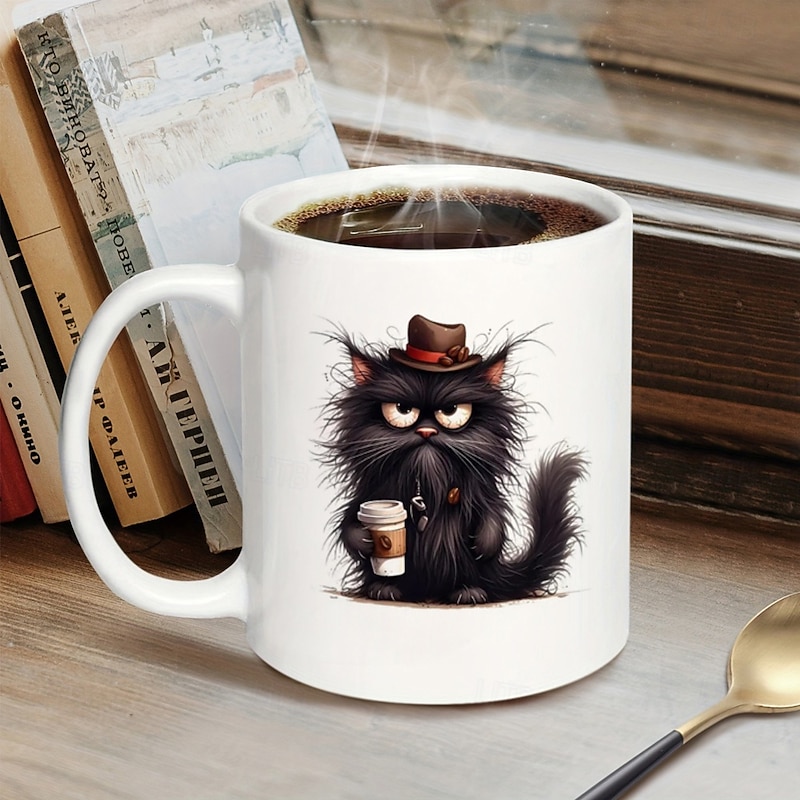 Funny Coffee Mug 11oz Ceramic Mug Funny Mug Funny Coffee Mug For Family/Friends/Sister/Colleague Novelty Coffee Mug Summer Winter Drinkware Party/Birthday Gift3