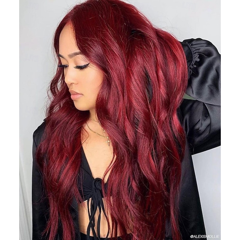 Wig Long Wavy for Women Curly Wig Put on and Go Wigs for Cosplay Daily Use2