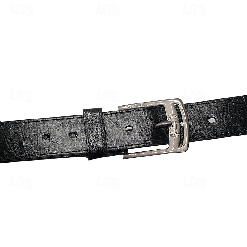 Retro Needle Buckle Men's Belt Antique Jeans Belt4