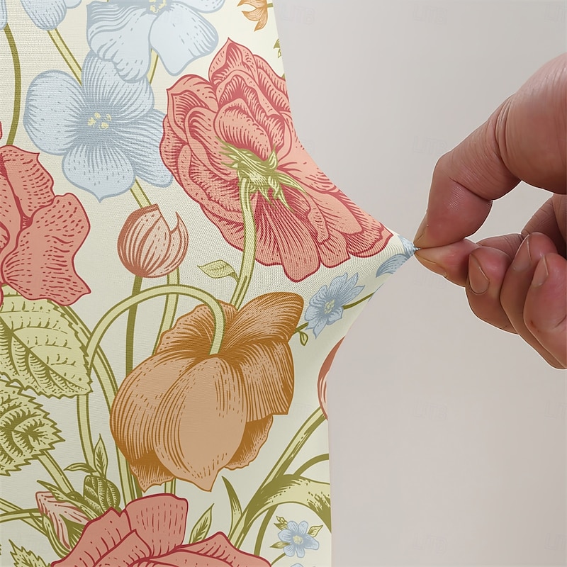 Dining Chair Cover High Back Dining Chair Cover Stool Chair Cover Geometric Printed Polyester Slipcovers4