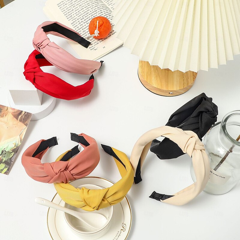 Headbands for Women Knotted Headband for Women Non Slip Womens Headbands Fashion Cute Hair Bands for Women's Hair Wide Headbands Non Slip Hair Accessories for Women2