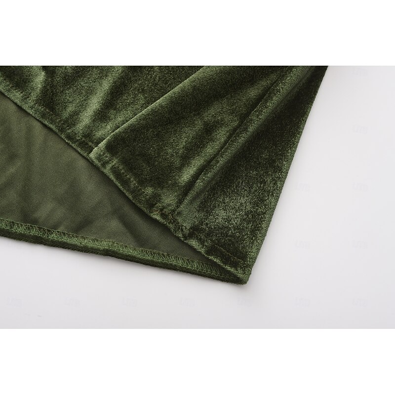 Medieval Renaissance Cocktail Dress Prom Dress Outlander Elven Fancy Dress Women's Celtic Fantasy Halloween Carnival Masquerade LARP Ren Faire Festival Adults' Dress3