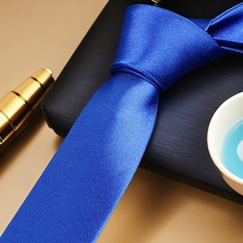 Men's Ties Office / Business Classic Solid / Plain Color Formal Evening Daily Wear Date4