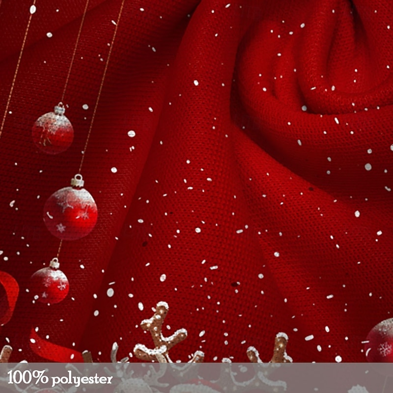 New Year Christmas Men's Santa Claus Deer Sweatshirts Sweatshirt Sweatshirt Long Sleeve Sweatshirt Crew Neck Vacation Neutral Cute 3D Print Christmas Party New Year Crewneck Crew Socks Winter Spring3