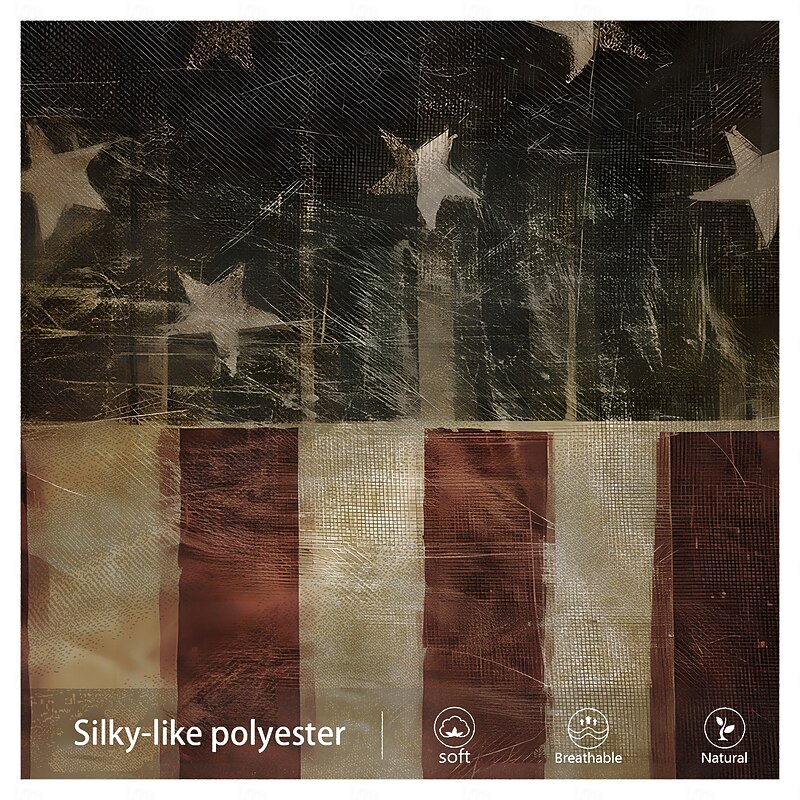 Men's American US Flag Patriotic Hoodie Hoodies Sweatshirt Fashion Cowboy Long Sleeve Crew Neck Khaki Drawstring Fall Winter Designer3