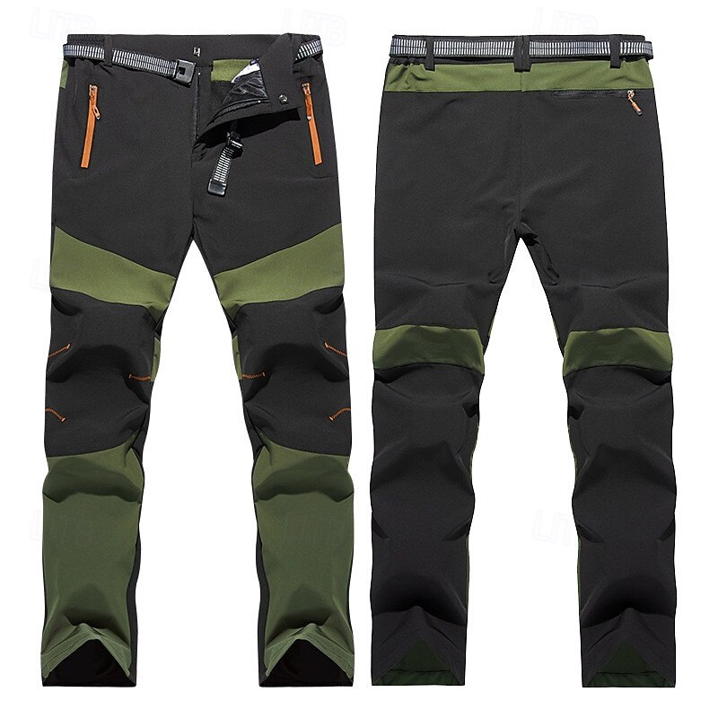 Men's Combat Pants Cargo Pants Tactical Pants Military Patchwork Outdoor Regular Fit Waterproof Quick Dry Breathable Pants / Trousers Dark Grey Black Hunting Climbing Camping / Hiking / Caving S M L