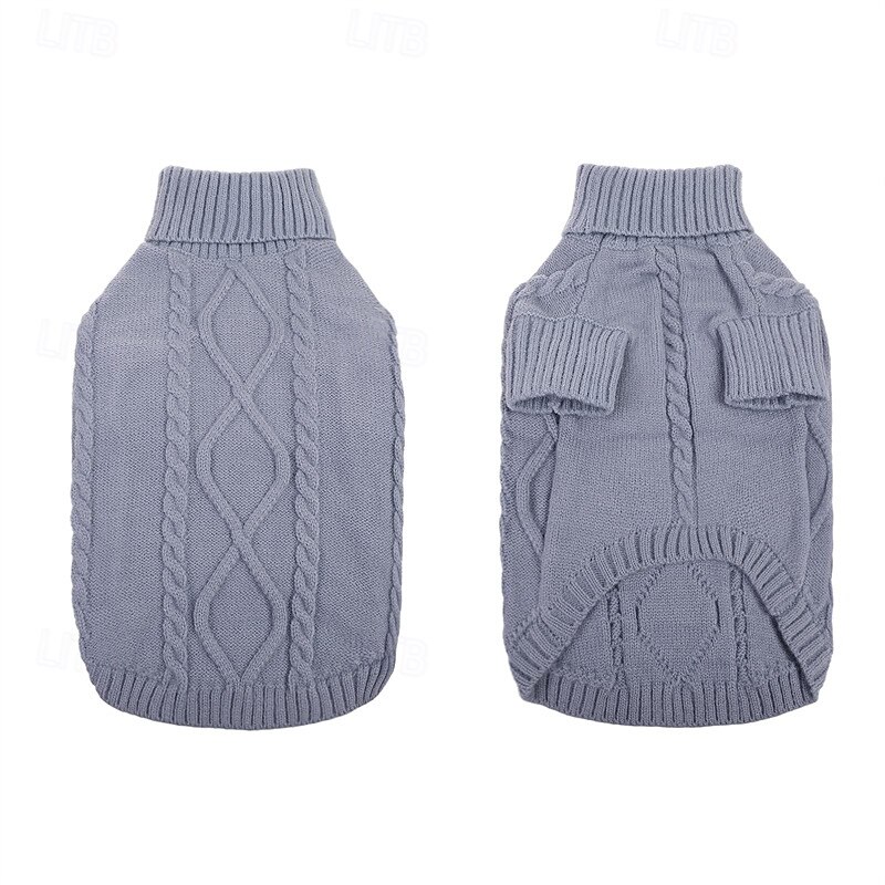 Dog Sweater Jumper Fashion Winter Warm Fashion Comfortable Outdoor Dailywear Homewear Dog Clothing for Small Medium4