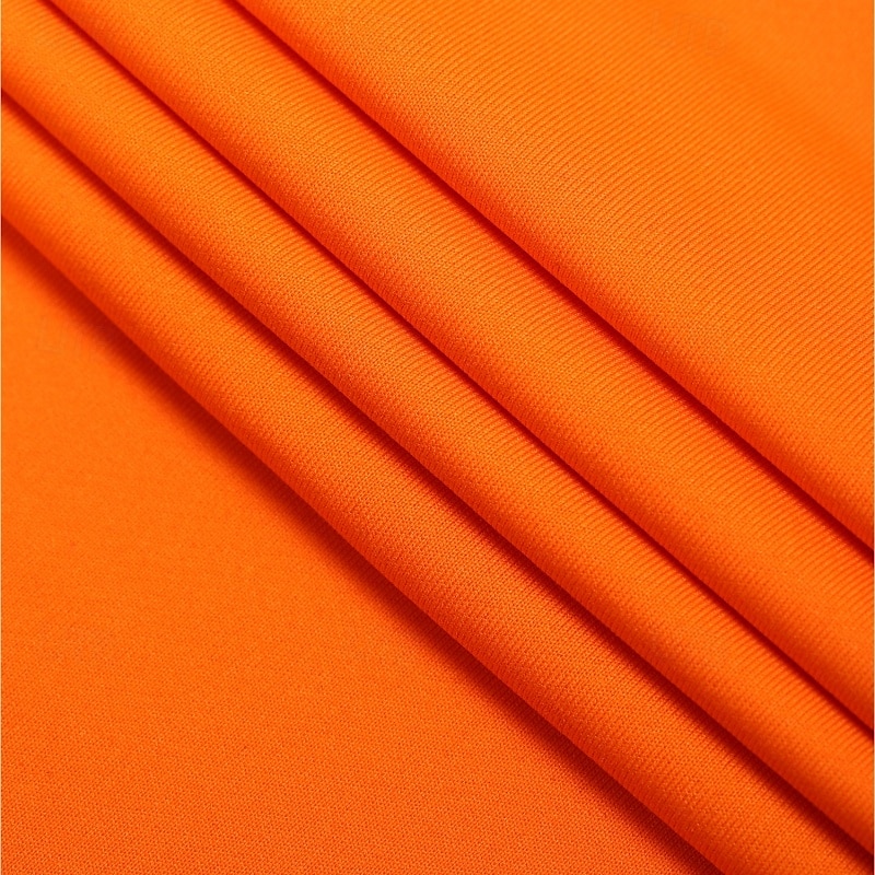 Men's Polo Shirt Quarter Zip Polo Daily Wear Vacation Quarter Zip Long Sleeve Fashion Comfortable Stripes Zip Up Spring &  Fall Regular Fit Black Navy Blue Orange Brown Polo Shirt3