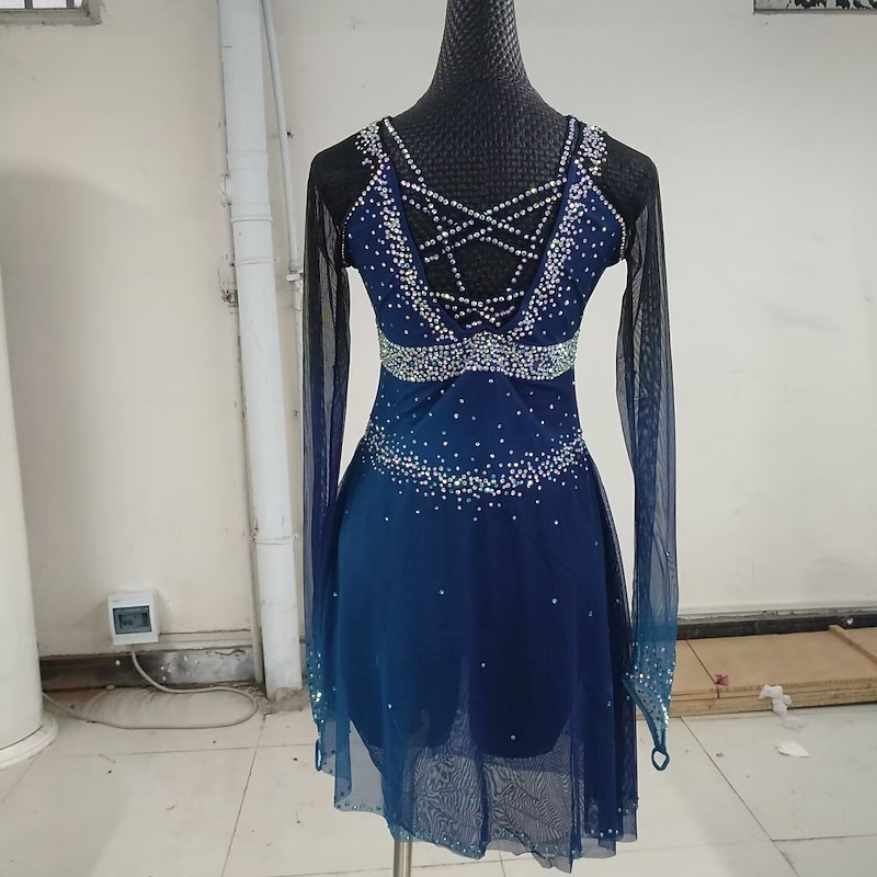 Figure Skating Costumes Performance Costumes Grading Costumes Competition Costumes Children's And Adult Women's Stylesing2