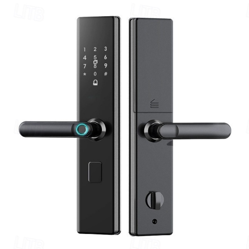 Home Smart Lock Anti-theft Door Wooden Door Smart Door Lock Electronic Password Lock Door Lock2