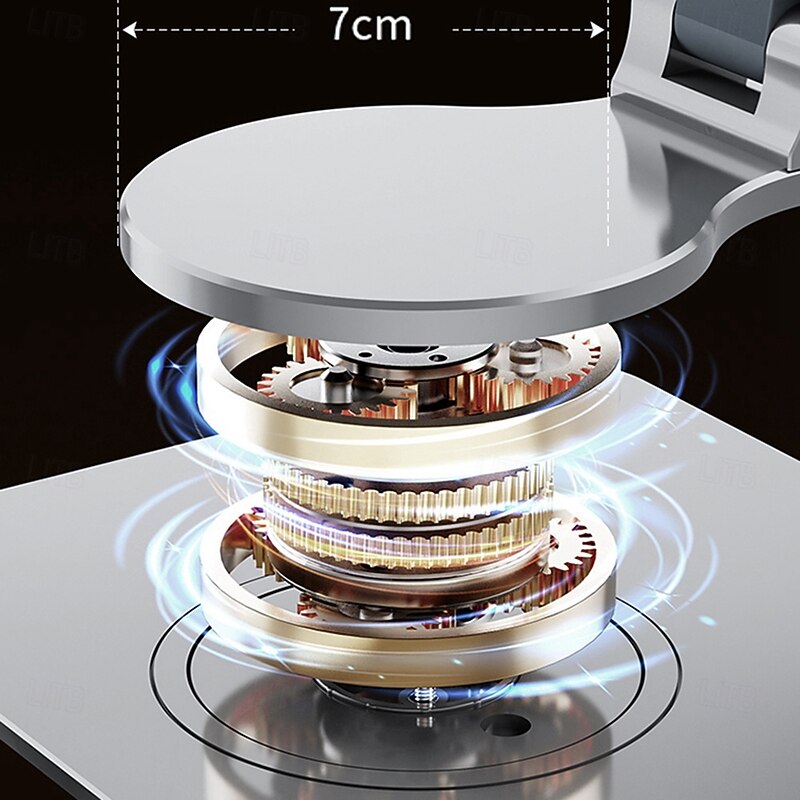 Best Sellers 360 rotating adjustable foldable aluminum alloy Carbon stand holder desktop tablet Holder for phone and tablet3