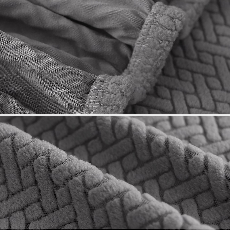 6 Pcs Dining Chair Cover Burgundy Stretch Chair Seat Slipcover Spandex with Elastic Bottom Protector for Dining Room Wedding Ceremony Durable Washable4