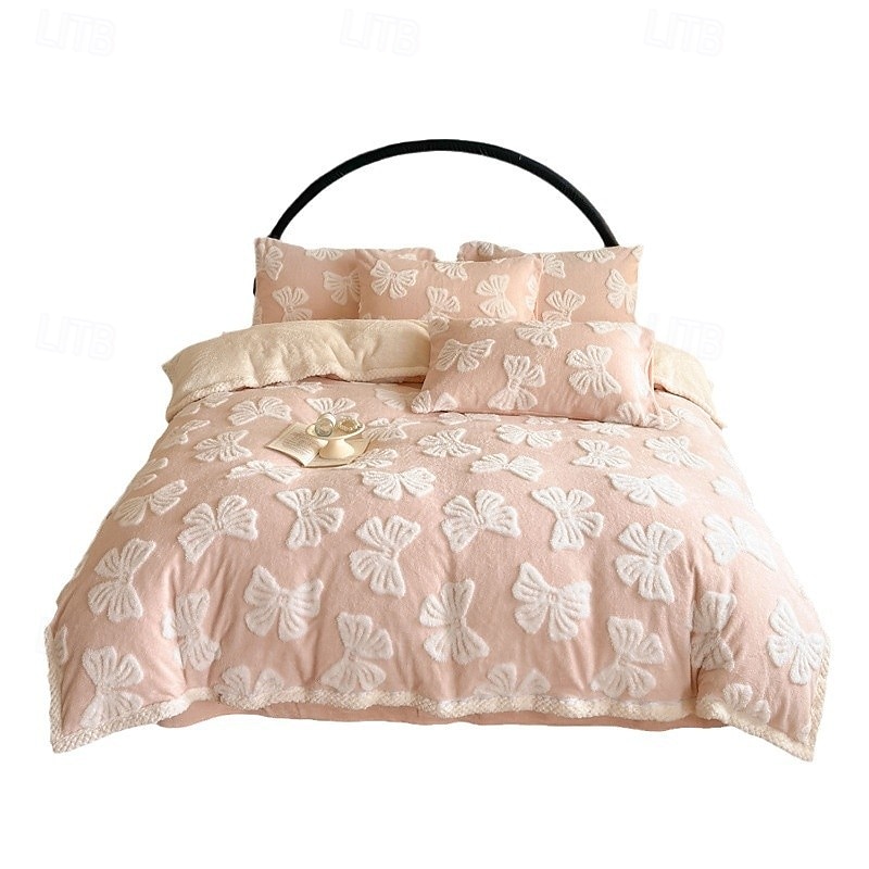 Winter Thickened Blanket Ultra-Soft and Warm Fleece Perfect for Cold Weather Cozy and Comfortable for Bed, Couch, or Lounge Ideal for Winter Home Decor2