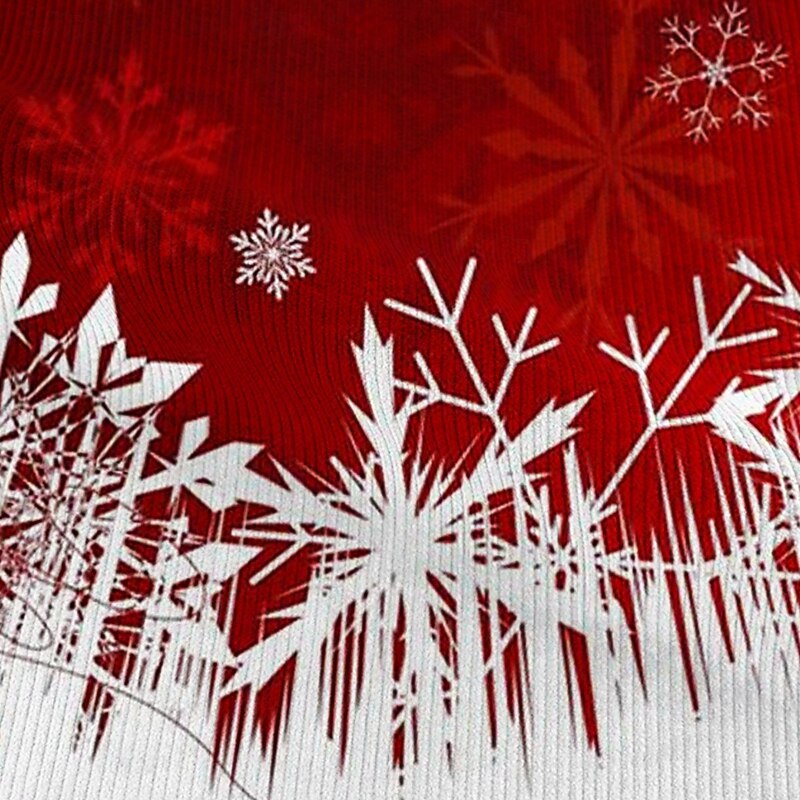 Christmas Men's Snowflake Shirt Corduroy Shirt Shirt Jacket Long Sleeve Fashion Casual Street Dailywear Fall & Winter Turndown Collared Shirts Buttons 3D Print 2 Pockets 1pc Light Red Red Blue Purple3