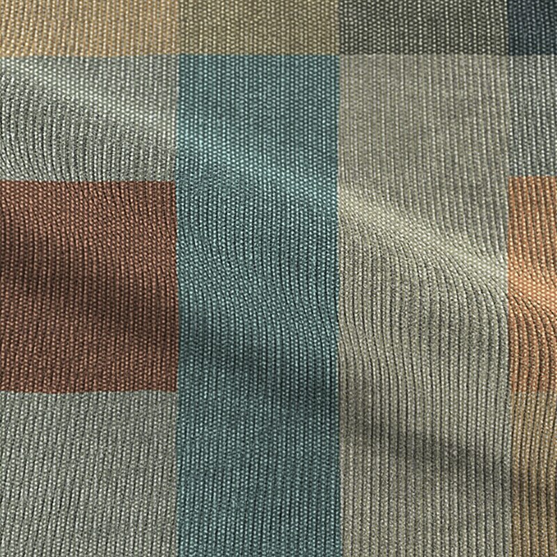 Men's Plaid Geometric Pattern Corduroy Shirt Shirt Jacket Overshirt Long Sleeve Vintage Business Casual Formal Outdoor Dailywear Fall & Winter Turndown Collared Shirts Buttons 3D Print 2 Pockets 1pc3