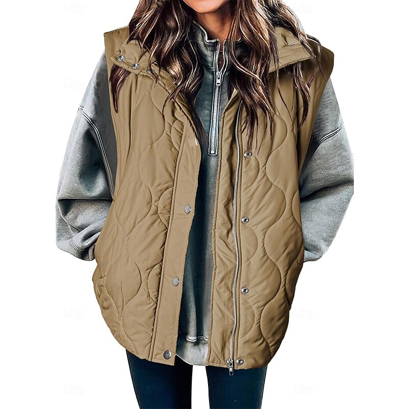 Womens Jacket Fleece Lapel short cotton-padded jacket