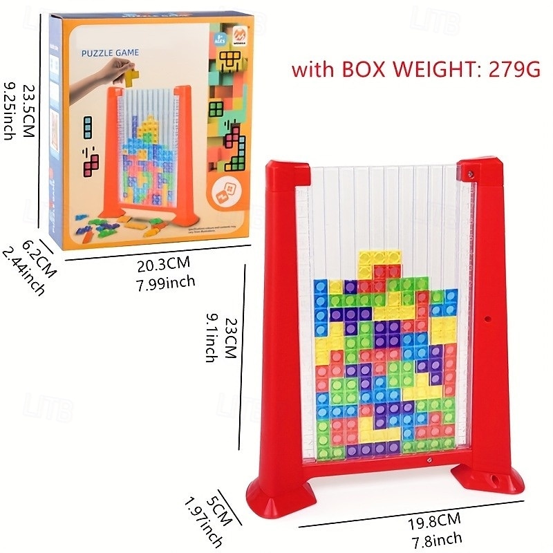 Children's Puzzle DIY Three-dimensional Building Blocks Desktop Small Game Parent-child Interactive Puzzle Toys Christmas Halloween Gift3