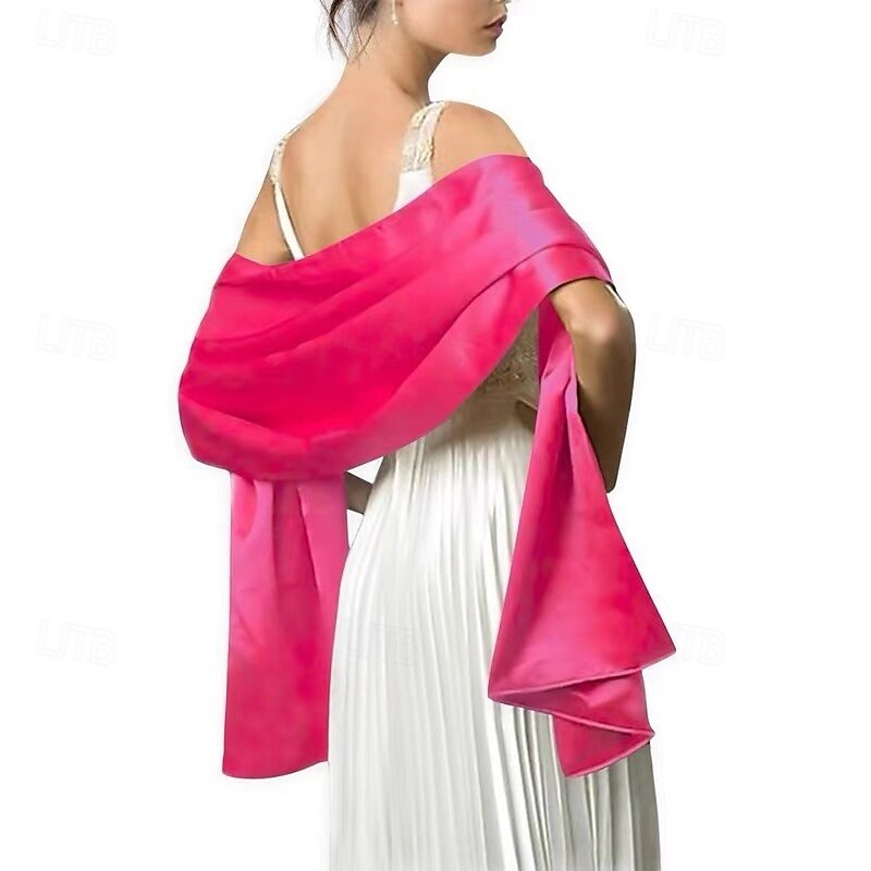Mother's Wraps Elegant Vintage Sleeveless Illusion Sleeve Cotton Wedding Wraps With Ruffles For Halloween Summer3