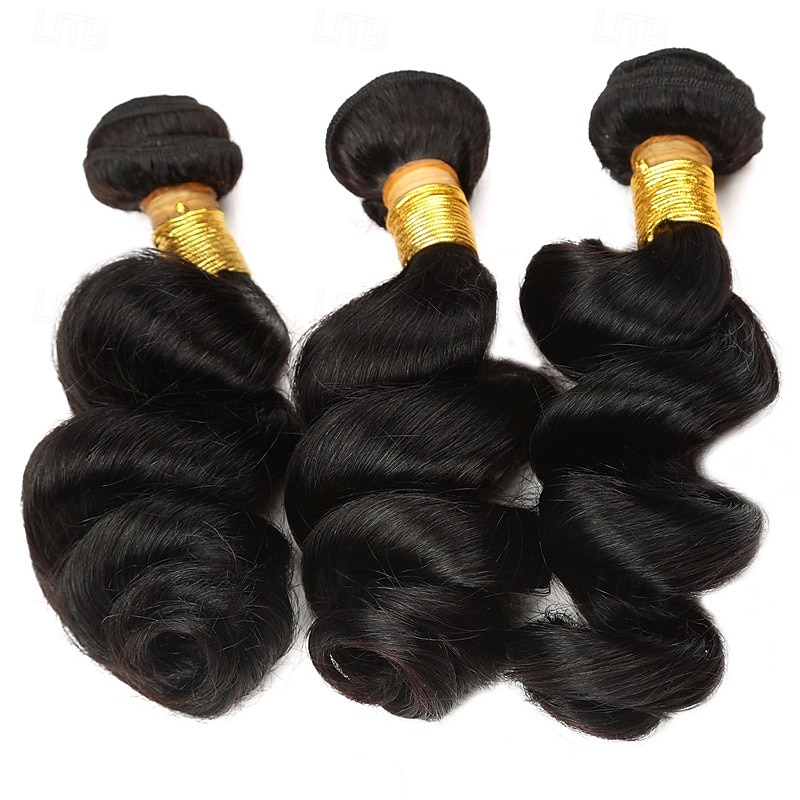 Loose Wave Bundles Brazilian Human Hair Weave 3 Bundles Human Hair Extensions2