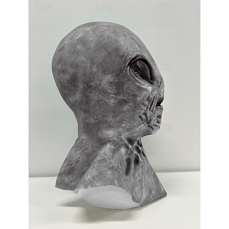 Alien Halloween Mask Halloween Props Realistic Mask Scary Costume Adults' Men's Women's Halloween Carnival Mardi Gras Easy Halloween Costumes Dress Up3