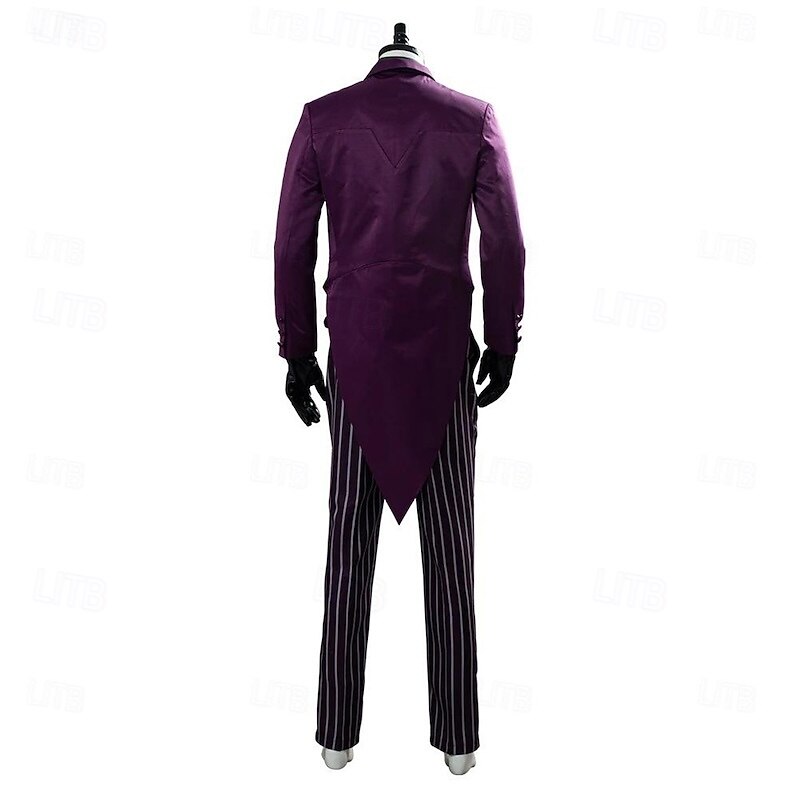 Joker Clown Suits & Blazers Movie Cosplay Costume Fancy Dress Movie Cosplay for Men's Adults Halloween Carnival Party4