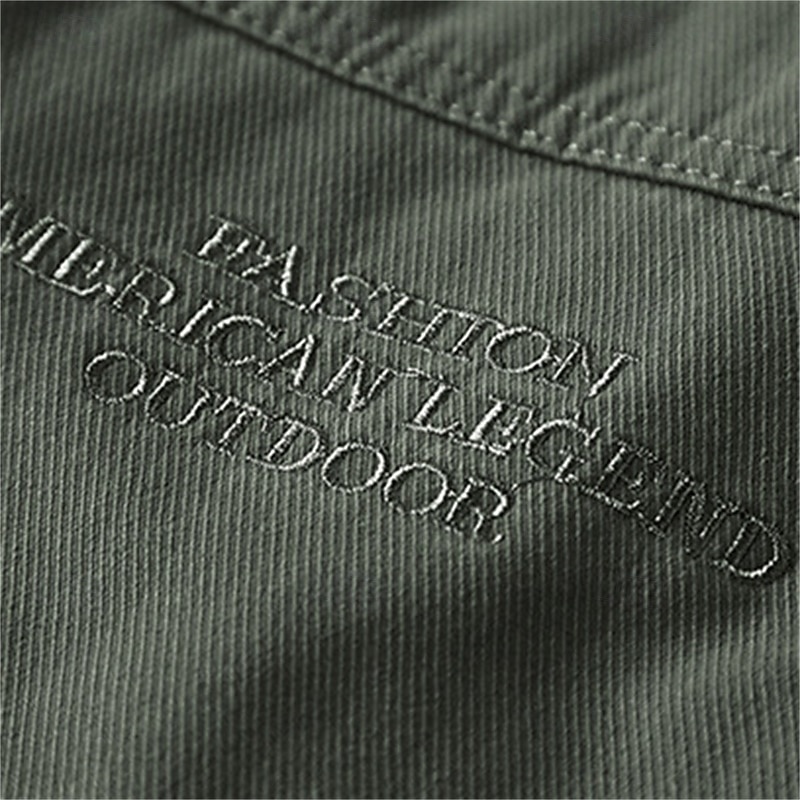 Men's Winter Jacket Fleece Jacket Casual Jacket Daily Vacation Thermal Warm Pocket Fleece Fall & Winter Plain Fashion Streetwear Lapel Regular Khaki Army Green Dark Blue Jacket3