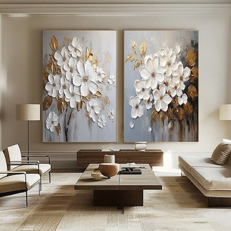 Large Abstract 3d Flower painting handmade Rose Flower Oil Painting on Canvas  Wall Art Minimalist Floral Art Custom Painting Modern Living Room Decor Gift4