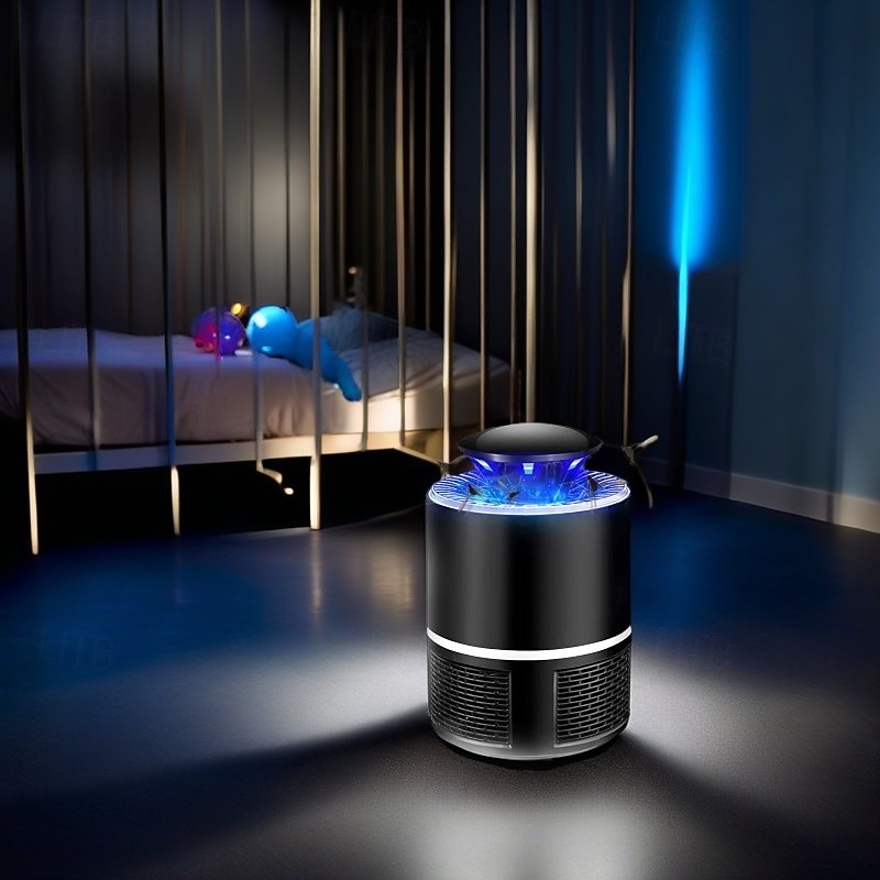 Bug Zapper Fruit Fly Trap Electric Mosquito Fly Suppressor Killer Insect Lure Trap Powerful Small Gnats Hanging Mosquito Light for Home Indoor Outdoor Patio Large Size - Main Image