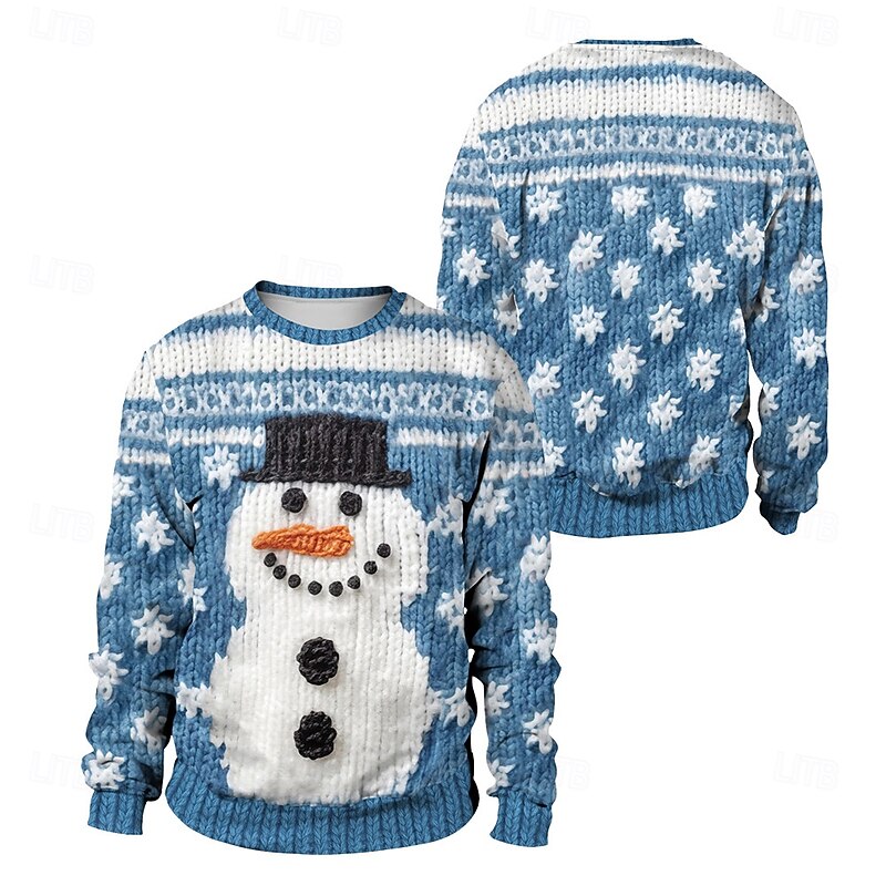 Christmas Santa Claus Puppy Pug Pullover Funny Christmas Sweatshirt 3D Print 3D Christmas Graphic Funny For Couple's Men's Women's Adults' Christmas Carnival 3D Print Party Festival4