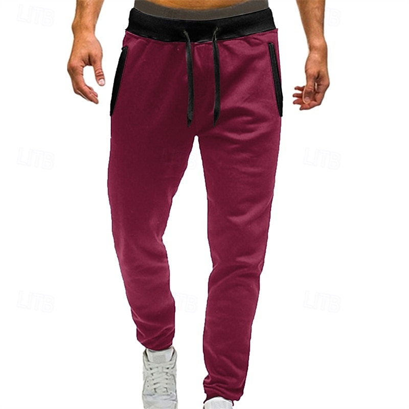 Men's Sweatpants Running Pants Track Pants Pocket Elastic Waistband Pants / Trousers Outdoor Sports & Outdoor Athletic Quick Dry Lightweight Soft Marathon Running Workout Tailored Fit Sportswear3