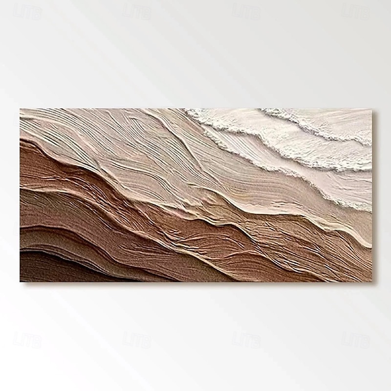 Abstract Oil painting handmade Blue Sea Wave Painting On Canvas Modern wave Oil Painting Hand Painted Large oil painting Wall Art painting For Home Decoration3