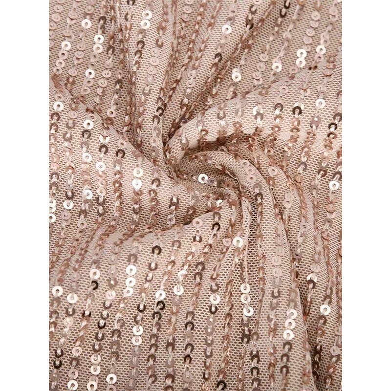 Women's Sequin Sparkly Party Glitter Solid Color Sexy Casual Sleeveless Crew Neck Regular Tops Daily Sequins Black Green Khaki Summer3