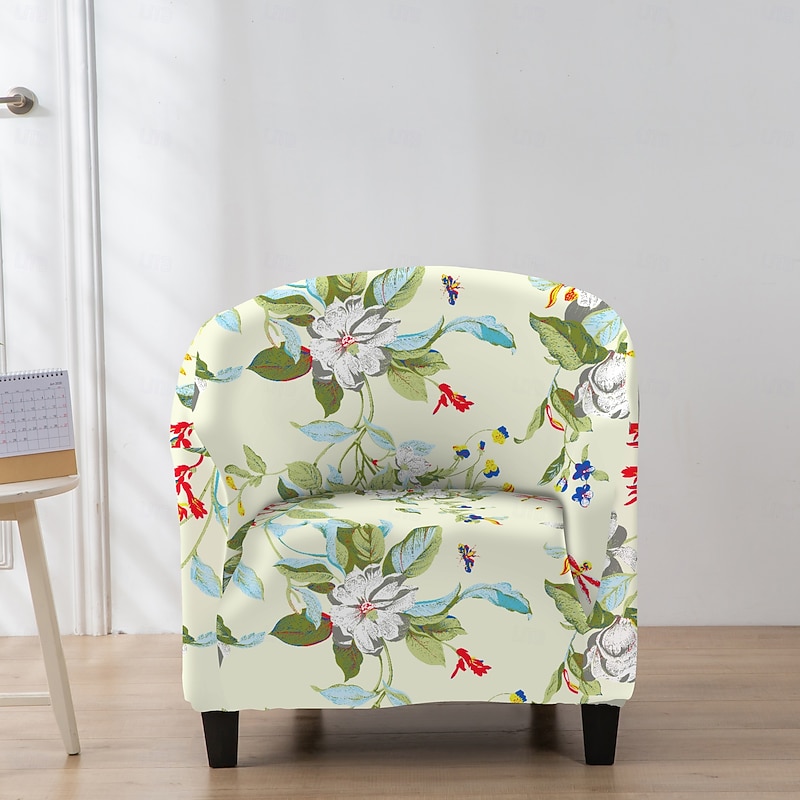 Club Chair Cover Stretchy and Durable Slipcover Perfect for Protecting and Refreshing Your Chair Adds a Stylish and Modern Touch to Any Room Decor4