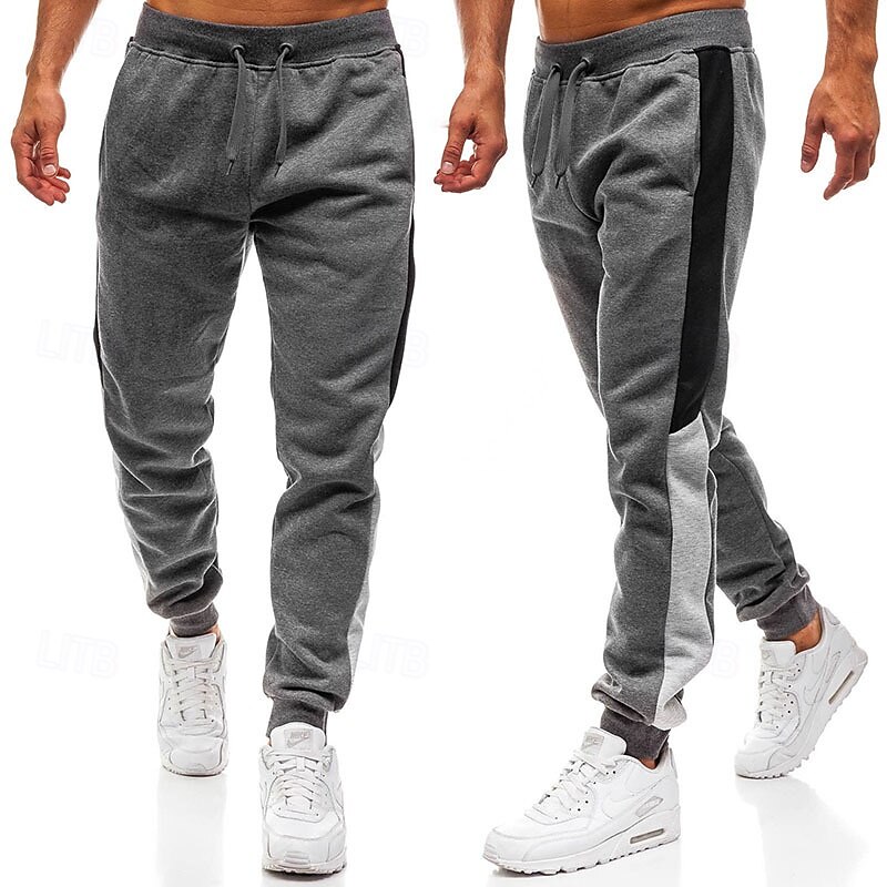 Men's Sweatpants Running Pants Track Pants Pocket Elastic Waistband Pants / Trousers Outdoor Sports & Outdoor Athletic Fall Quick Dry Lightweight Soft Marathon Running Workout Tailored Fit Sportswear2