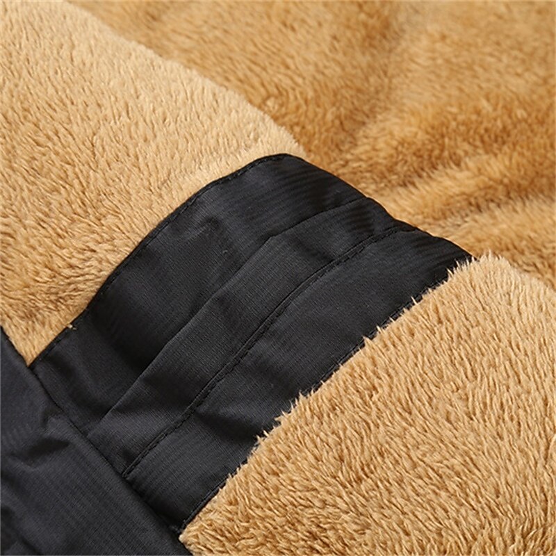 Men's Puffer Vest Fleece Vest Gilet Daily Date Vacation Fashion Casual Fall & Winter Pocket Polyester Warm Comfortable Solid Color Hidden Buttoned Front Stand Collar Regular Fit Black Blue Vest 13