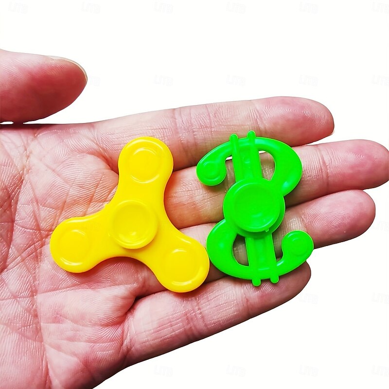 24pcs Random Style Fidget Spinners Bulk-Mini Fidget Spinner Toys For Kids Teens Adults Birthday Party Favors Return Gifts Goodie Bags Stuffers Party Games Classroom Rewards Carnival Prizes2