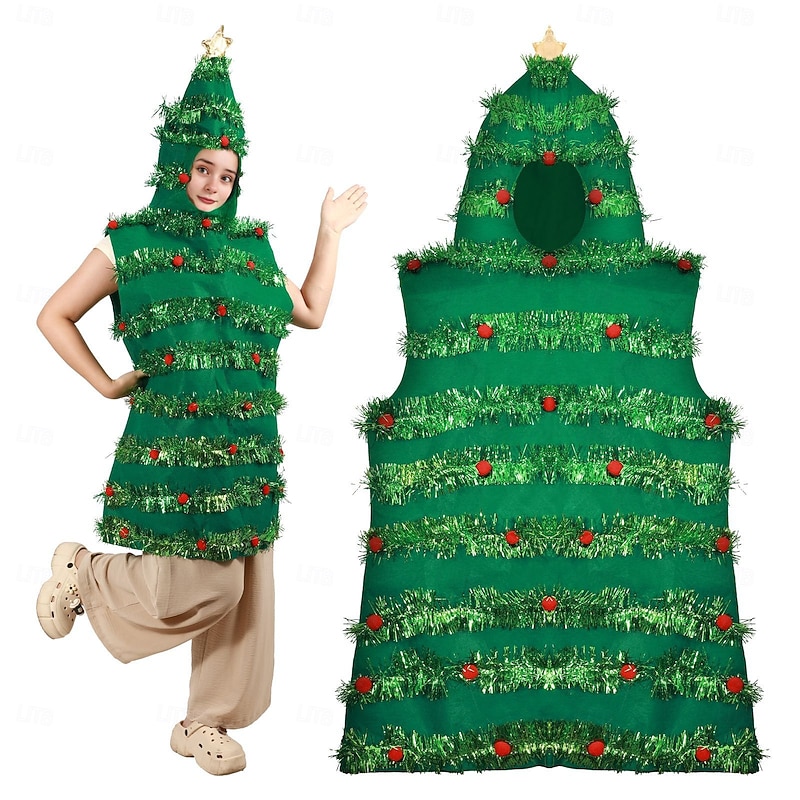 Christmas Trees Costume Women's Christmas Adults Christmas New Year Christmas Eve Christmas Onesie