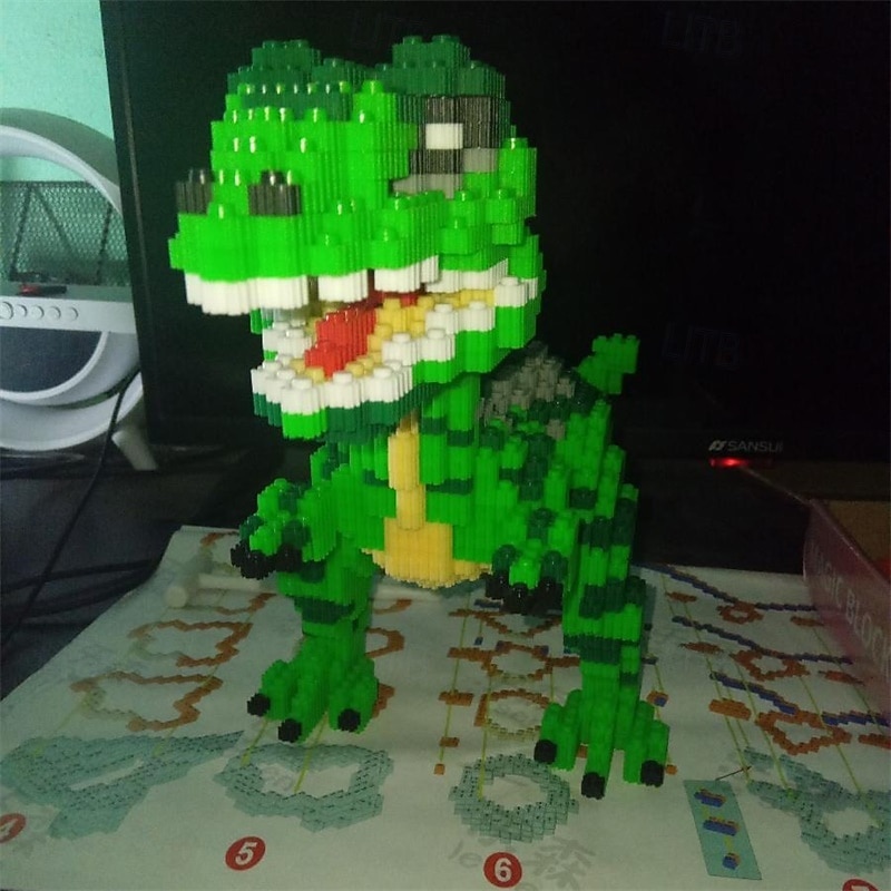 5480PCS Dinosaur 3D Puzzle Building Blocks Set Educational Model Kit for Ages 14 Hands-On Activity Perfect Gift for Holidays School Rewards and Friends4