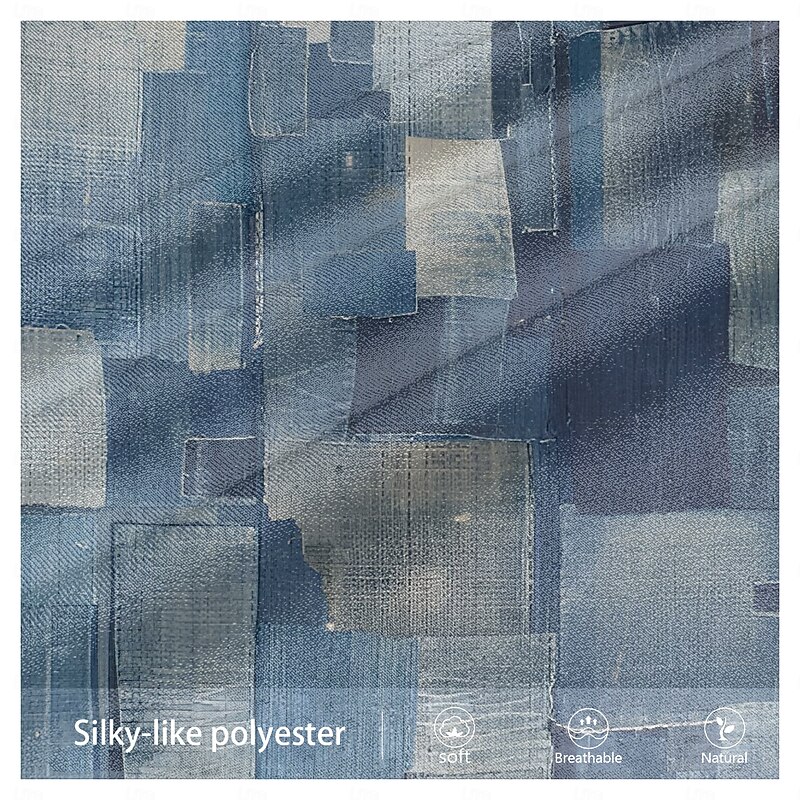 Men's Plaid Color Block Patchwork Dress Pants Mid Waist Business Casual Formal Dailywear Zipper Pocket Summer Spring Fall 3D Print Blue3