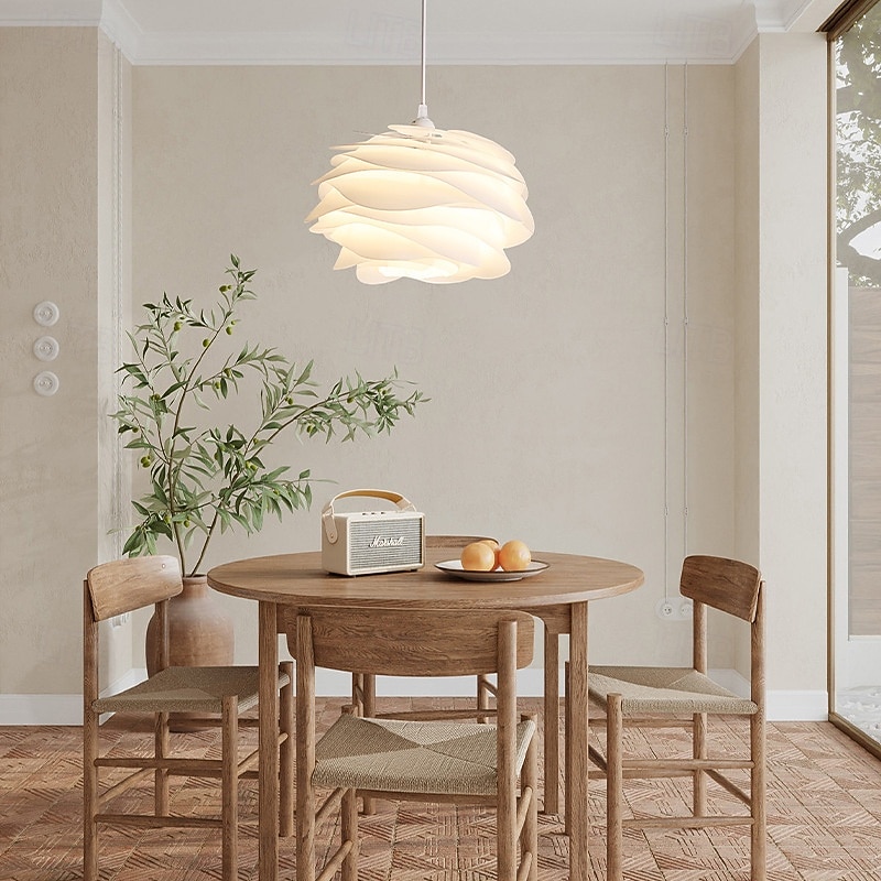 Petal Pine Cone Chandelier Modern Chandelier Light Romantic Pendant Light Fixtures Warm White Chandelier 85-265V 33/42cm