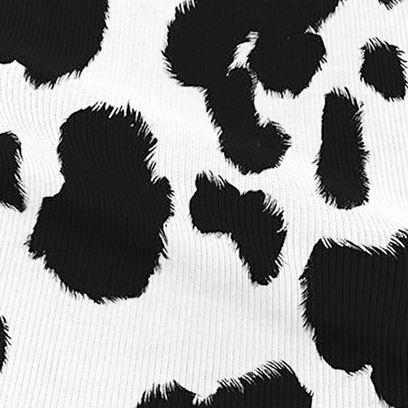 Men's Cow Print Corduroy Shirt Shirt Jacket Overshirt Long Sleeve Vintage Tribal Dailywear Fall & Winter Turndown Collared Shirts Buttons 3D Print 2 Pockets 1pc White+Black3