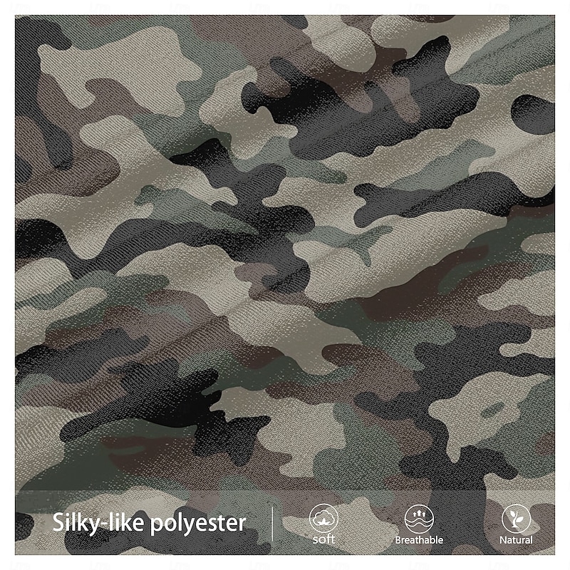 Men's Camo / Camouflage Dress Pants Mid Waist Vintage Formal Outdoor Street Zipper Pocket Summer Spring Fall 3D Print Navy Blue Army Green4