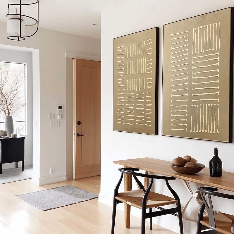 Oil painting Wabi sabi artwork handmade Wall Art Beige Abstract Painting on Canvas hand painted A Pair Beige Texture painting Wall Art Neutral Abstract Wall Art Boho Wal Decor oil painting3