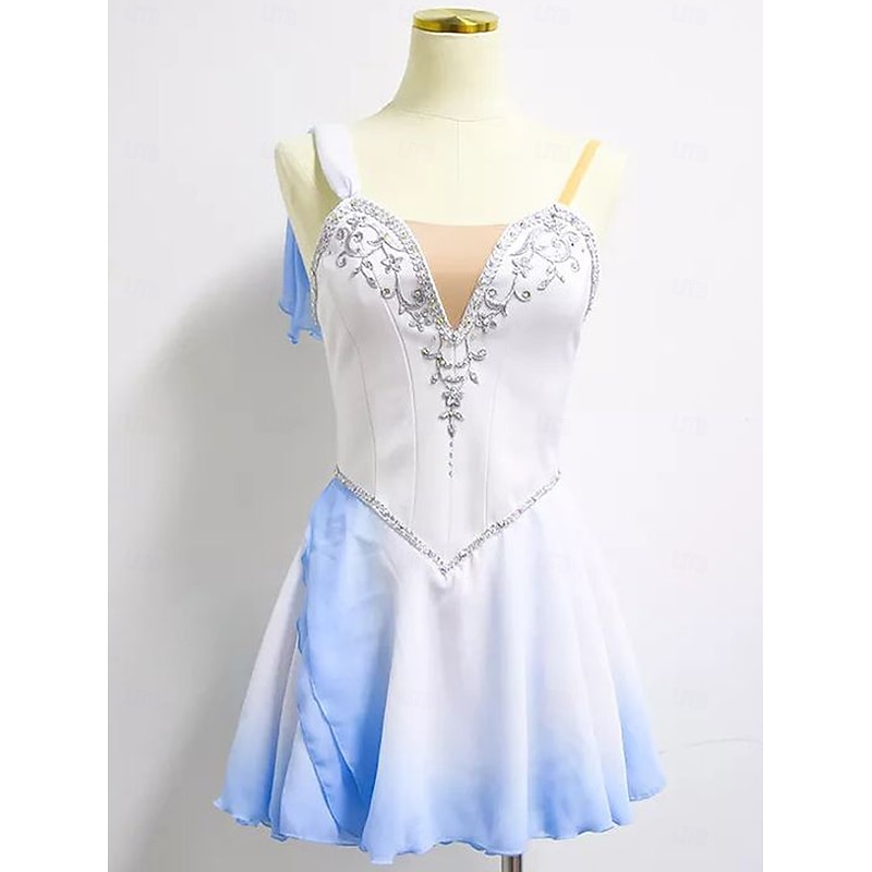 Ballet Dance Costumes For Adults And Children BlueTulle Exam Performance Costumes Competition Training Female Skirts And Performance Costumes