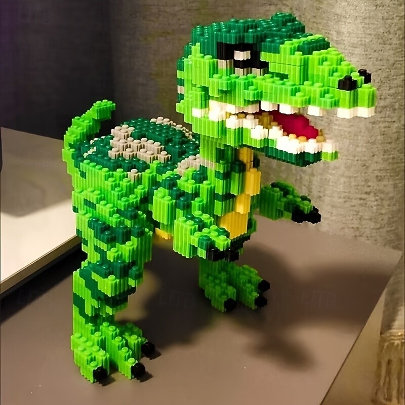 5480PCS Dinosaur 3D Puzzle Building Blocks Set Educational Model Kit for Ages 14 Hands-On Activity Perfect Gift for Holidays School Rewards and Friends3