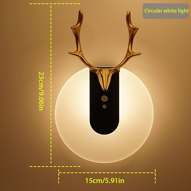 Cordless Automatic Motion Sensor Light, LED Rechargeable Night Light with Human Body Induction for Hallways, Staircases and Bedrooms3